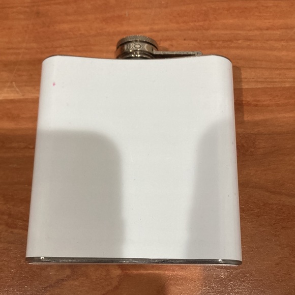 Team bride stainless steel flask forever yours by Nicole NEVER USED 6oz - Picture 2 of 4